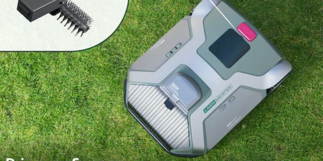 LawnMeister robotunun başka bir görünümü