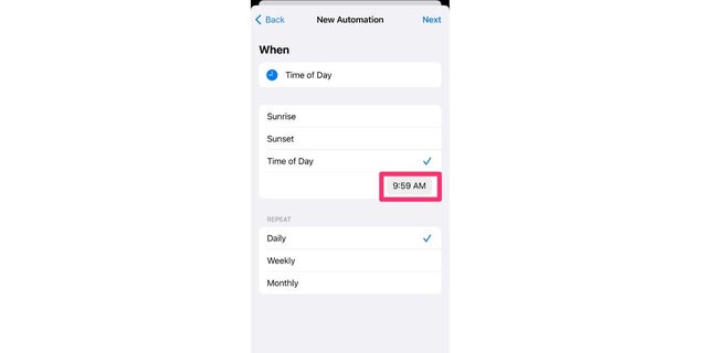 Automation on iPhone