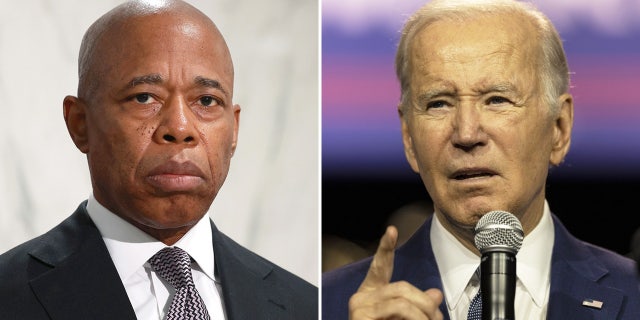 Eric Adams, Joe Biden