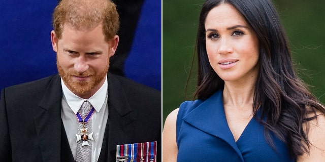 Side by side photo of Meghan Markle and Prince Harry