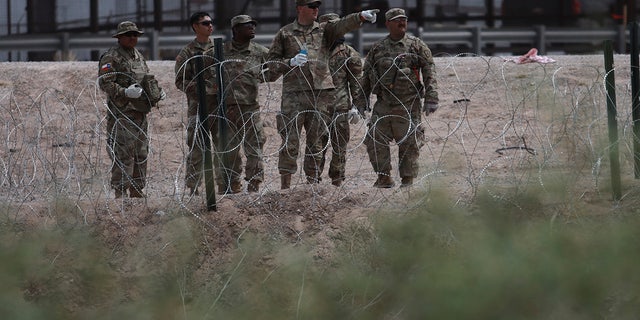 Texas National Guard at border