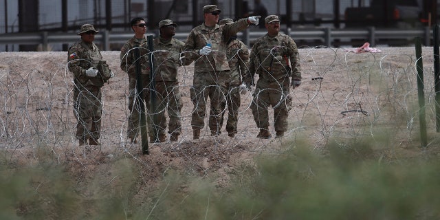 Texas National Guard at border