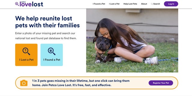 Simplify finding your lost pet
