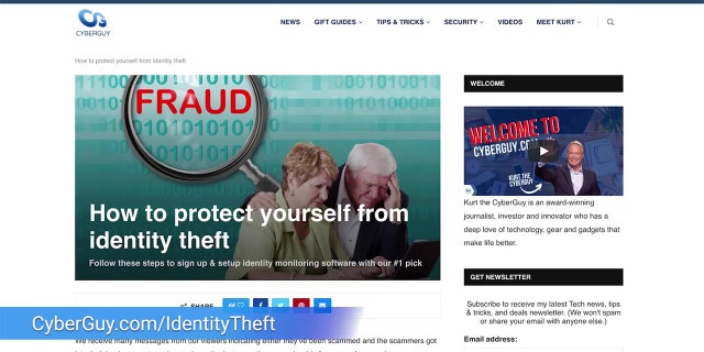 Cyberguy web sitesi ekran görüntüsü