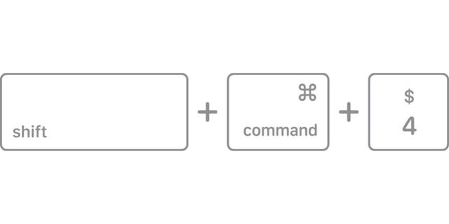 Mac screenshot keys