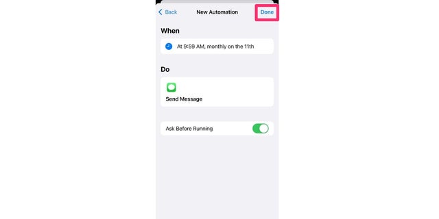 Automate your text messages