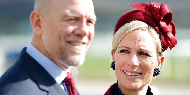 Mike Tindall and Zara Tindall in 2023