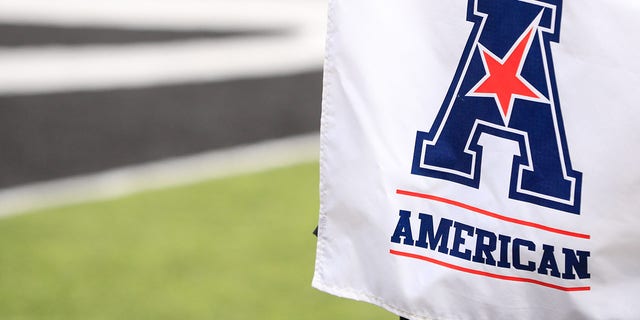 AAC logo on a flag