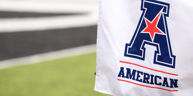 AAC logo on a flag