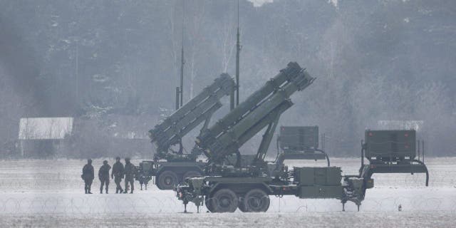 Ukrainian Patriot missile system