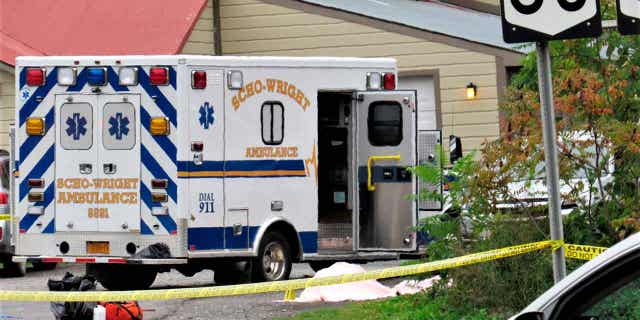 An ambulance