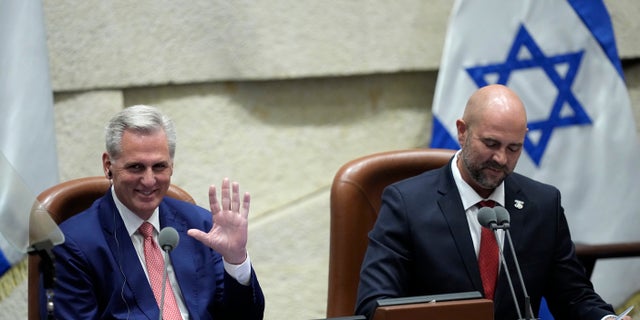 Kevin McCarthy in Israel