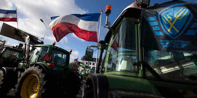 The Farmers Defense Force flag