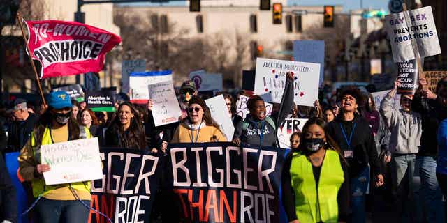 Abortion protests in Texas