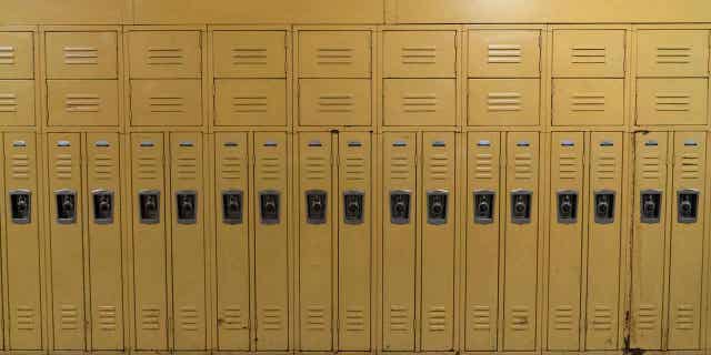 high school lockers