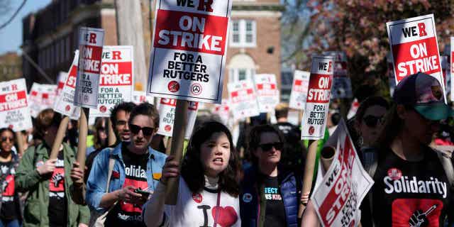 Rutgers strike