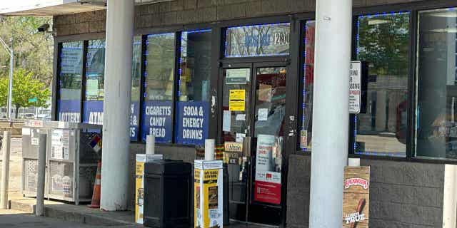 Gas station where shooting occurred