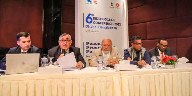 Delegates participating n the Indian Ocean Conference