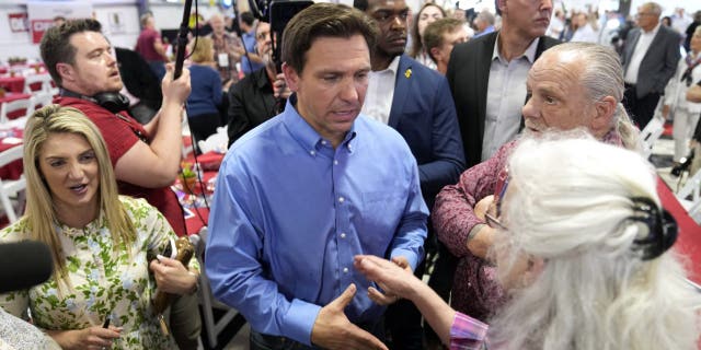 Ron DeSantis in Iowa