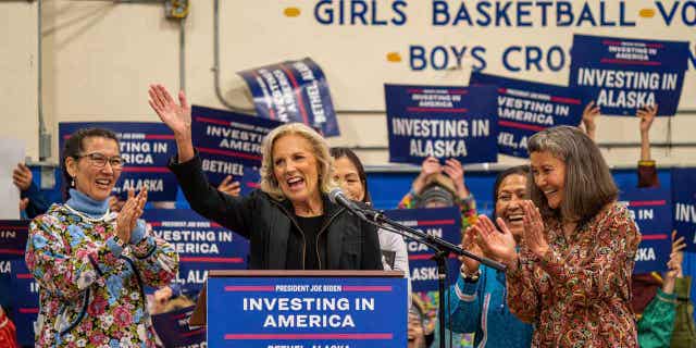 First lady Jill Biden
