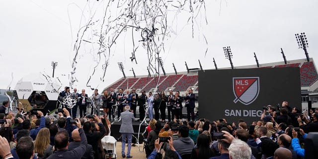 San Diego is awarded an MLS expansion team