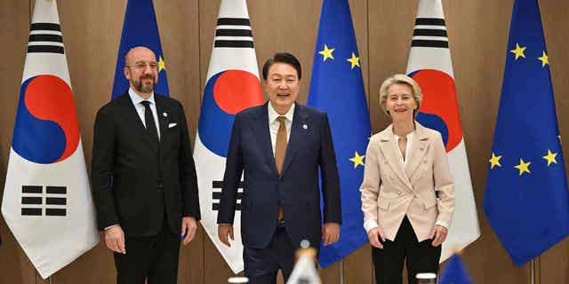 Leaders Of European Union, South Korea Agree To Increase Pressure On ...