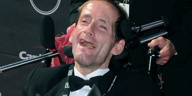 Rick Hoyt in a suit