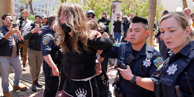 Protester arrested in San Francisco