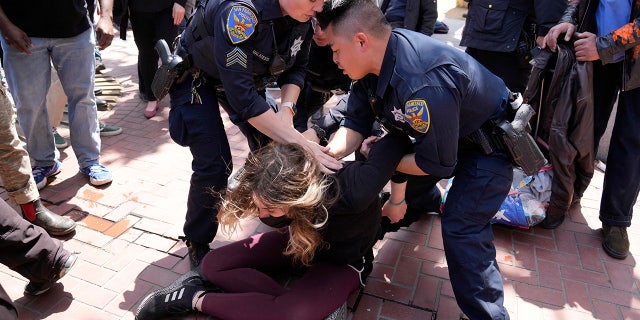 Protester arrested in San Francisco