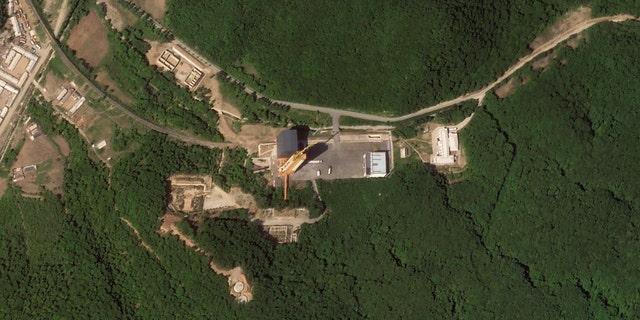 A satellite image