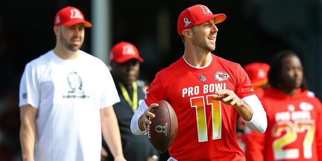 Alex Smith at the NFL Pro Bowl