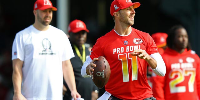 Alex Smith at the NFL Pro Bowl