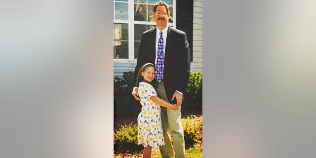 amy and father