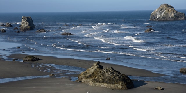 Waves near Bandon, Oregon