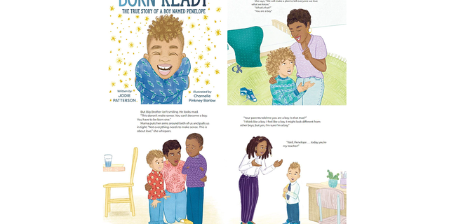 art from "Born Ready" children's book
