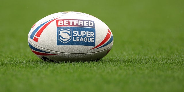A Betfred Super League match ball