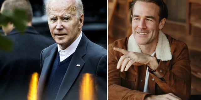 Biden and Van Der Beek