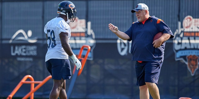 Bill McGovern and Roquan Smith