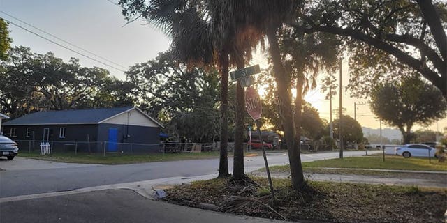 Crime scene in Bradenton, Florida