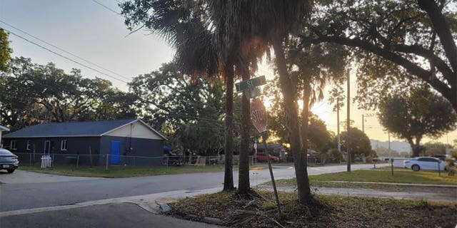 Crime scene in Bradenton, Florida