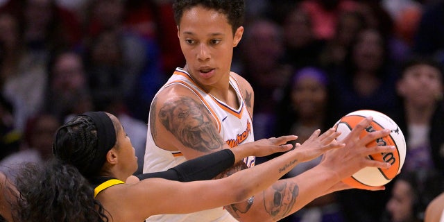 Brittney Griner goes to work