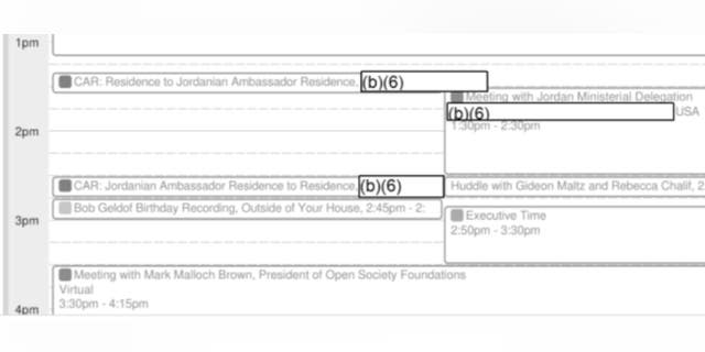 Samantha Power schedule