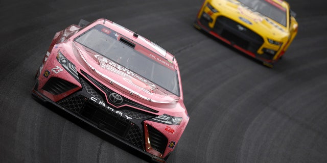 Bubba Wallace drives the No. 23