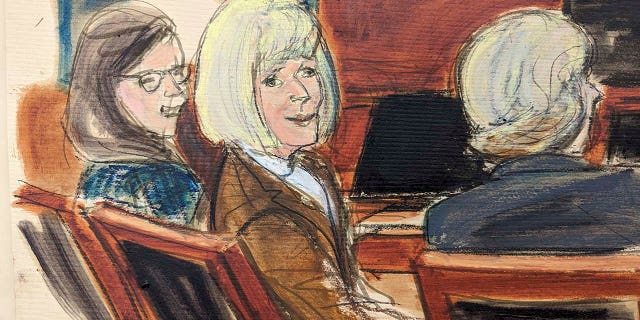 E. Jean Carroll court sketch