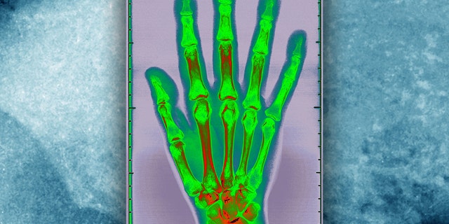 Child's hand