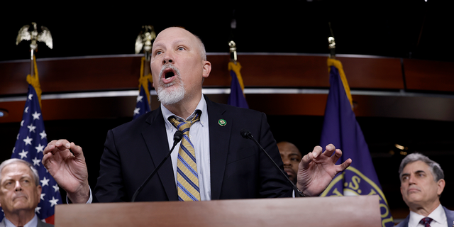Chip Roy at lectern