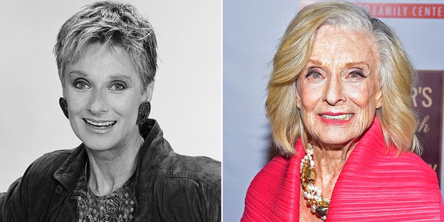 Cloris Leachman then and now