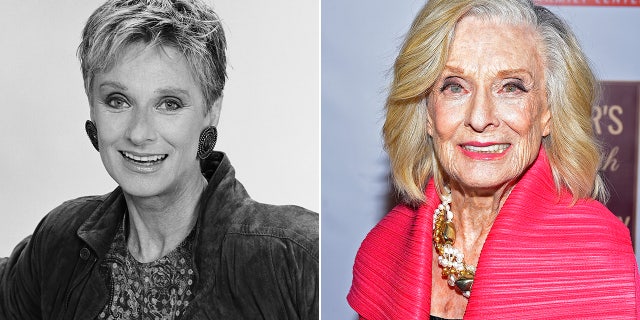 Cloris Leachman then and now