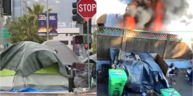 Homeless encampments