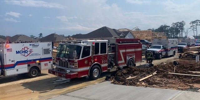Texas home collapses